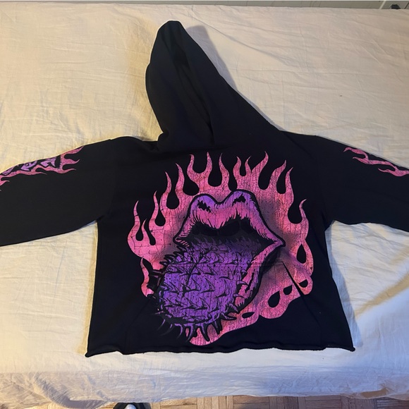 Madmaxhour cropped hoodie - Picture 1 of 4